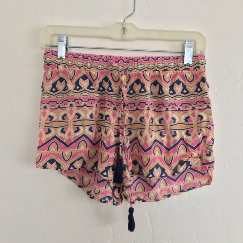 Artisan NY Pink Printed Lightweight PJ Shorts XS
